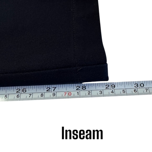 St John Sport Navy Pants women’s size 4 career office business casual vintage - Picture 12 of 13